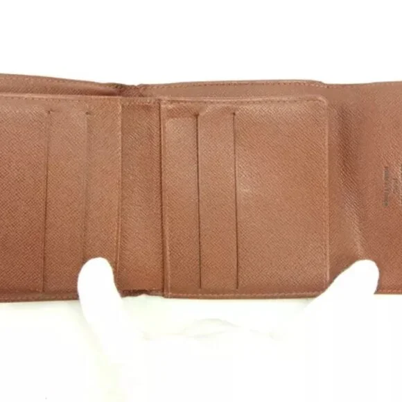 Louis Vuitton Wallet Purse Monogram Brown Woman Authentic Used